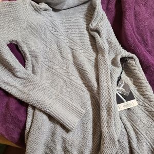 Vera Wang cowlneck sweater